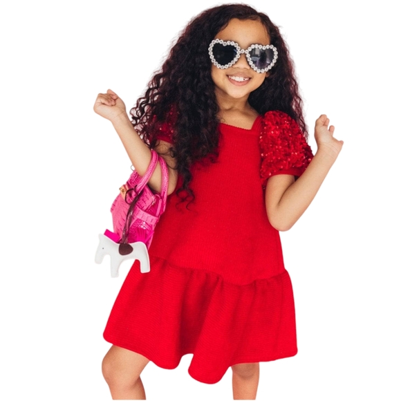 Girl's Lola + The Boys Love Dress Size 12 NWT - Picture 3 of 6